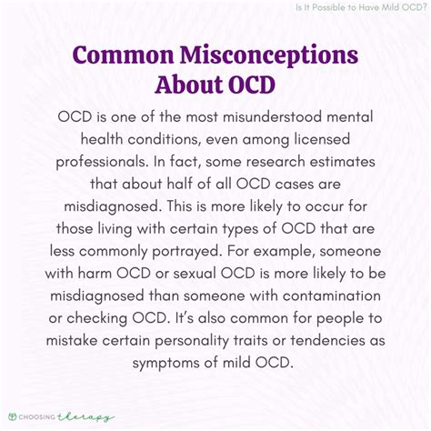 Can You Have Mild OCD?