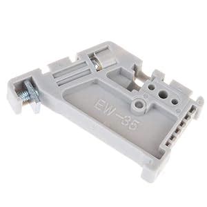 Kenbrook Terminal Din Rail Connector (End Stopper, Grey) : Amazon.in ...