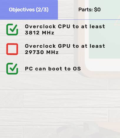 Image result for PC Building Simulator Over Clock GPU 2233