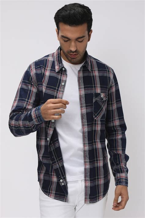 Buy Denim Shirts for Men Online in India | Mufti Denim Shirts