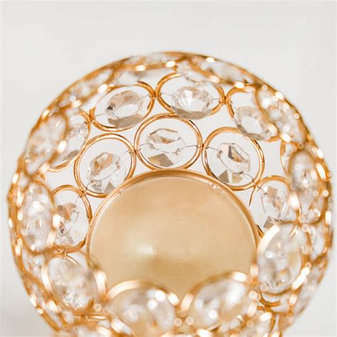 Luxurious Crystal Votive Candle Holder Stand Set Of 2 Online - Premium ...