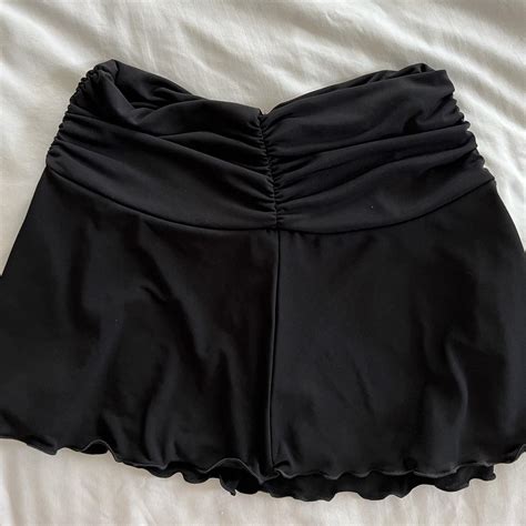 Urban Outfitters Women's Black Skirt | Depop