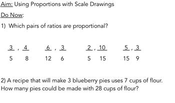 Image result for Making a Scale Drawing Using Proportions