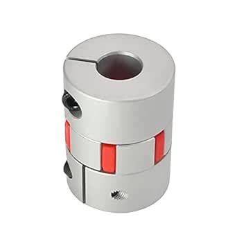 Fielect Shaft Coupling 16mm to 20mm Bore L55xD40 Flexible Coupler Joint ...