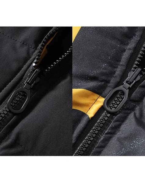 Men's Winter Coat Winter Jacket Puffer Jacket Quilted Jacket Pocket ...