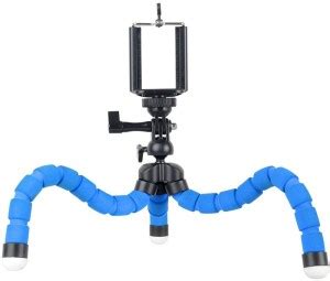 Uptakers Best Foldable Adjustable Flexible Sponge Octopus Mini Tripod ...