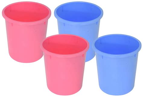 Heart Home Plastic Open Dustbin, Garbage Bin For Home, Kitchen ...