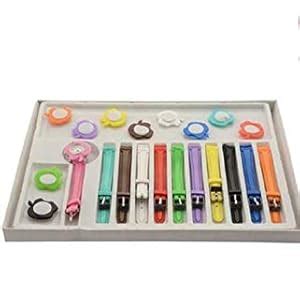 SWADESI STUFF Analogue Rubber Multicolor Dial and Band 11 Belt Watches ...