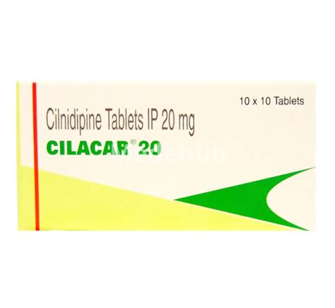 CILACAR 20MG TAB - Medehub