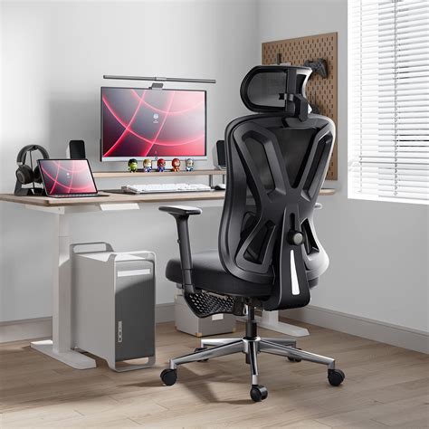 Hbada Ergonomic Office Chair, Desk Chair with Mattress Spring Support ...