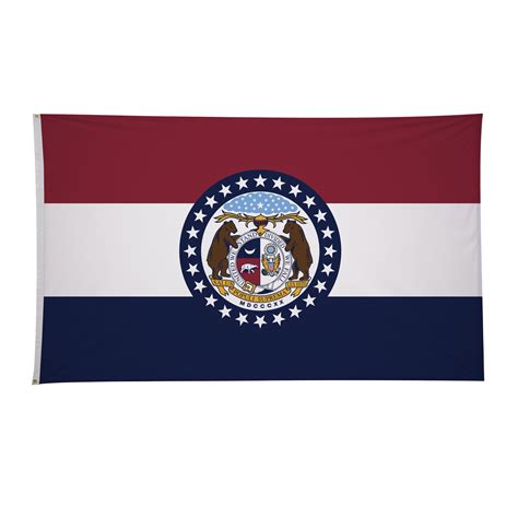 Missouri State Flag - 6' x 10' Nylon Flag | Fly American Flags