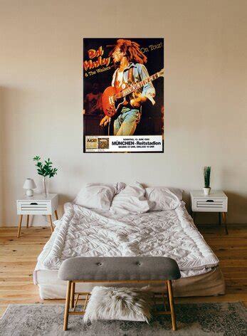 Bob Marley - Uprising, München 1980 - Konzertplakat, 55,00