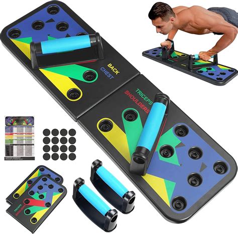 Buy Perfect Fitness ABS Pushup Board, 15 in 1 Push up board for men ...