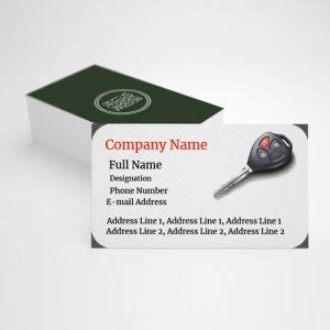 High-Quality Car Rental-Cab Visiting Cards – Unique & Memorable Designs