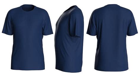 Blue tshirt front and back Images - Free Download on Freepik