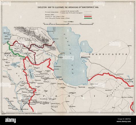 Map Of Azerbaijan In 1918