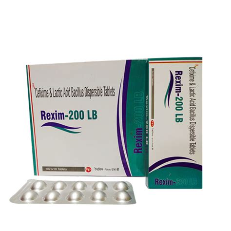 REXIM-200 LB Tablets RP Healthcare Pvt. Ltd.