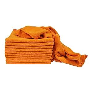 Eurow Utility 240 GSM Terry Weave Microfiber Cleaning Towels for Home ...