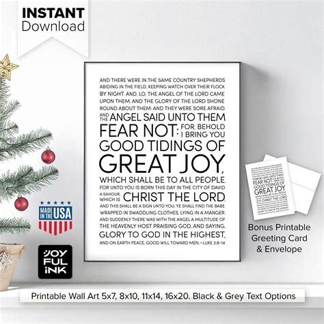 Printable Linus Christmas Speech | Rossy Printable