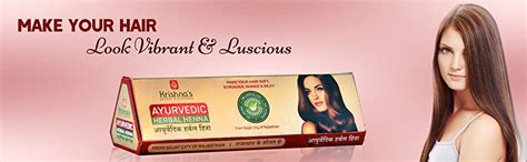 Krishna's Herbal Henna Powder - 150 g | Ayurvedic Henna Promotes hair ...