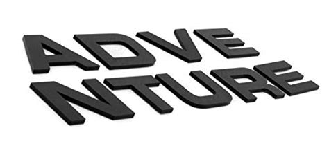 Buy Carmetics Adventure 3D Letters 3D Stickers Bonnet 3D Alphabets Name ...