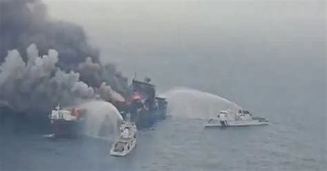 ICGS Samudra Prahari, Sachet fight fire on Singapore-flagged vessel ...
