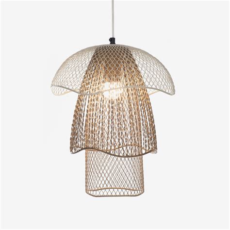 Mallawi Tall Hanging Lamp | Metal Pendant Light