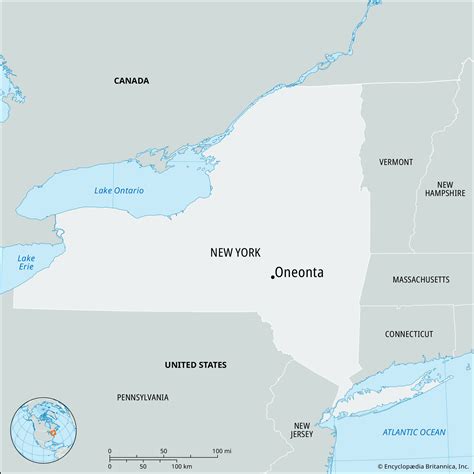 Oneonta | New York, Map, Population, & College | Britannica