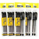 Linc Glycer 0.6 mm Ball Pen | Blue Ink, Pack Of 20 : Amazon.in: Office ...