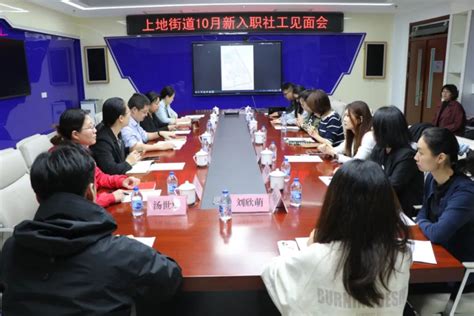 海淀上地街道：新入职社区工作者接受廉政教育集体谈话_京报网