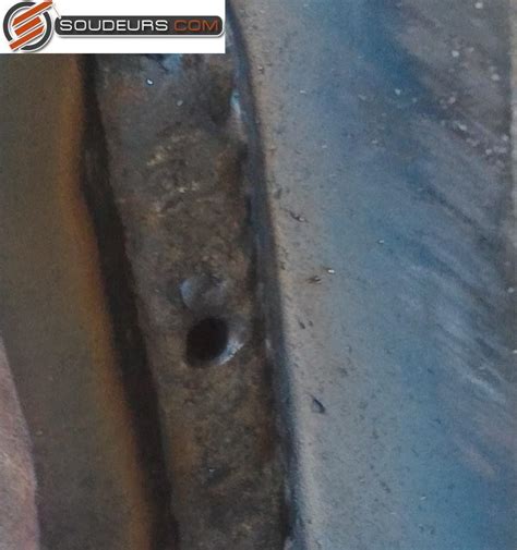 Bouclage de soudure étanche sur tube en aluminium