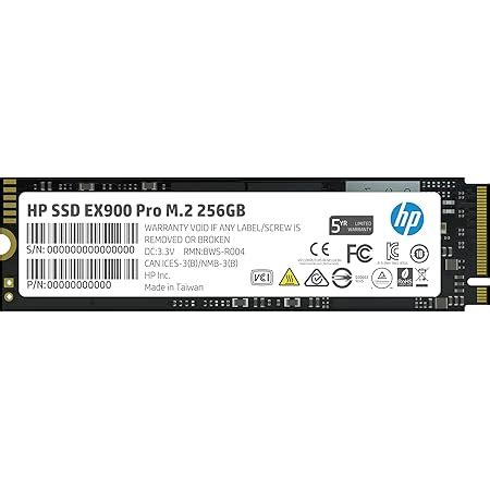 Amazon.in: Buy HP EX900 Pro 256GB NVMe Internal PC SSD - Gen3 x4 PCIe ...
