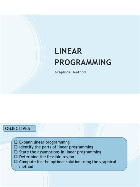 Graphical Method of Linear Programming Maximization 的图像结果