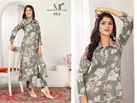 MOKSH CO-RED SET WONDOR VOL 2 WHOLESALE READYMADE TRENDING OFFICE WEAR ...