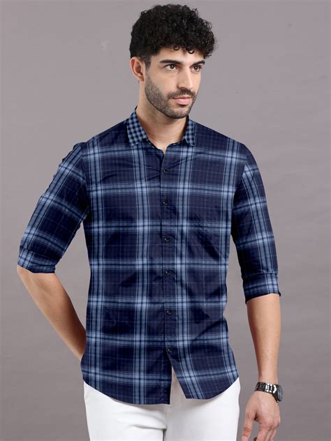 Men's Check Shirt Online 2024 | PurpleAce