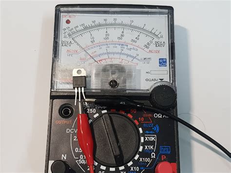 Testing Triac with Multimeter 的图像结果