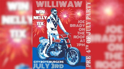 Pre 4th of July Roof Party w/ Joe Brady & City Boy Burgers, Williwaw ...