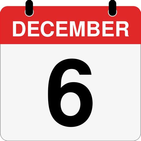 How Many Days Until December 6th? - Inch Calculator
