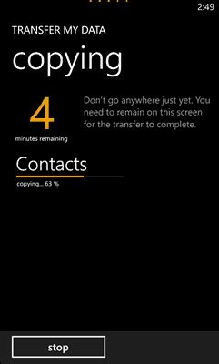 Image result for Copy Contacts From Windows Phone to Android