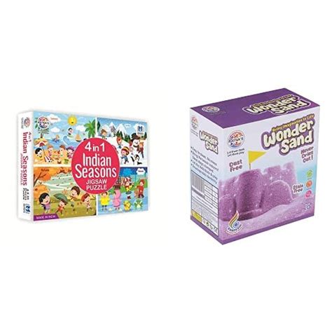 Buy Ratna's 4 in 1 Indian Seasons Jigsaw Puzzle for Kids. 4 Jigsaw ...