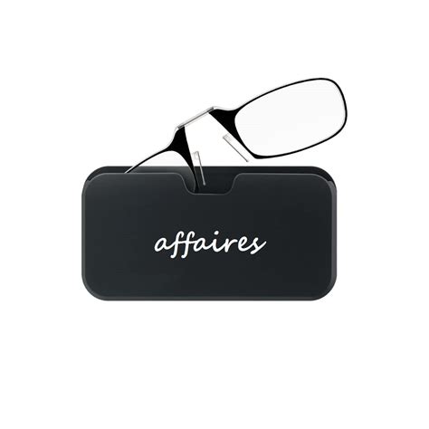 Affaires Ultra Thiner Portable Mobile Sticking Reading Glasses For Men ...