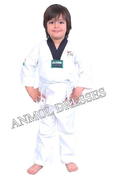 Buy Anmol Dresses Cotton Taekwondo Costume Fancy Dress for Kids (White ...