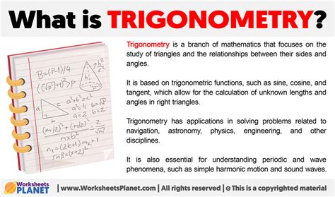Image result for Examples of Trigonometry