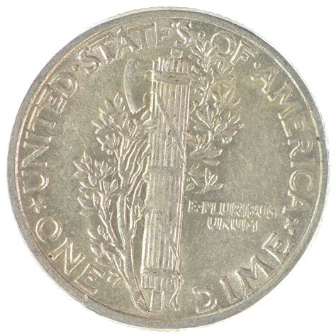 Blast WHITE 1944 Mercury Liberty Dime - 90% Silver - Stunning In High ...