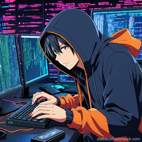 Image result for Linux Script Hacker Stock Image