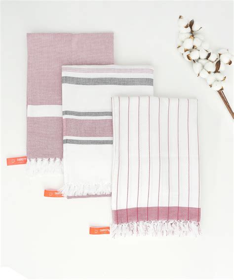 Thirsty Towels | Cotton | Cambric Woven | Assorted | Bath Towel | Full ...