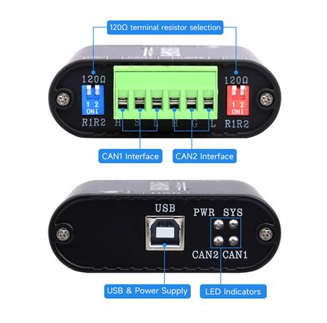 Buy Industrial Grade CAN/CAN FD (B) Bus Data Analyzer, USB To CAN FD ...