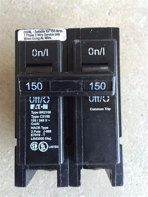 150 amp 2 inch circuit breaker | Electrician Talk