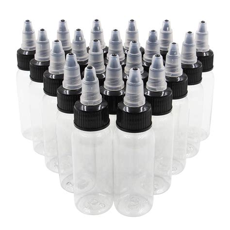 Buy Combofix 30ml Empty Tattoo Ink Bottles - 20Pcs Tattoo Twist Cap ...