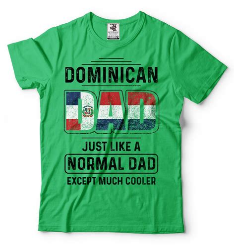 Dominican Dad Father's Day Gift Shirt Best Fathers Day | Etsy